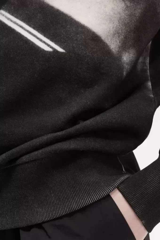 Rave Grafik Kapüşonlu Erkek Sweatshirtleri