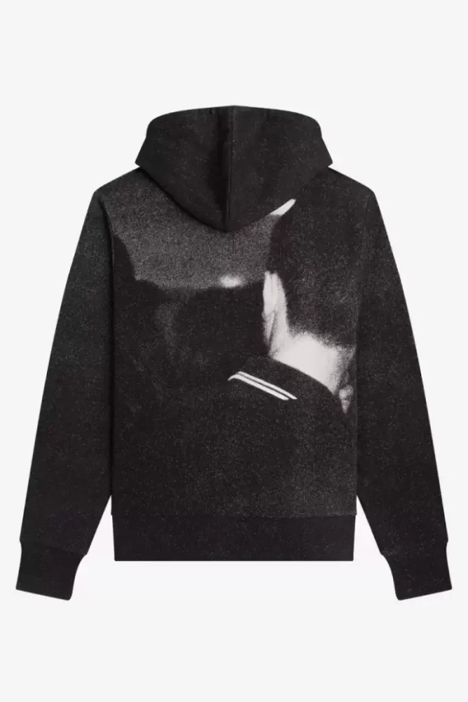 Rave Grafik Kapüşonlu Erkek Sweatshirtleri