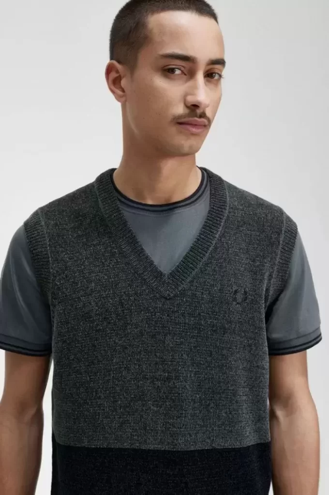 Renk Bloklu Şönil Erkek Atletleri