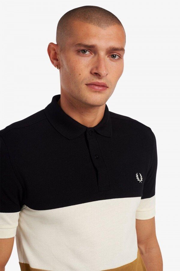 Renk Bloklu Polo Tişörtler Renk Bloklu Polo Tişörtler