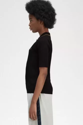 Ribanalı Örme Kadın Gömleği