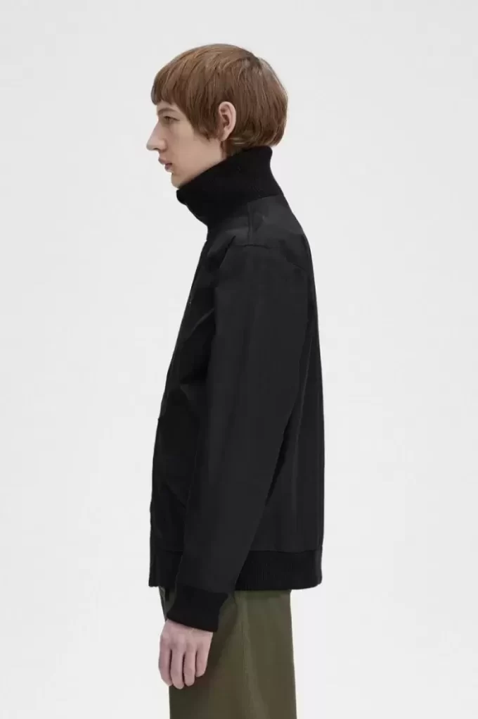 Örme Kaburga Tenis Bombacı Ceketleri Erkek