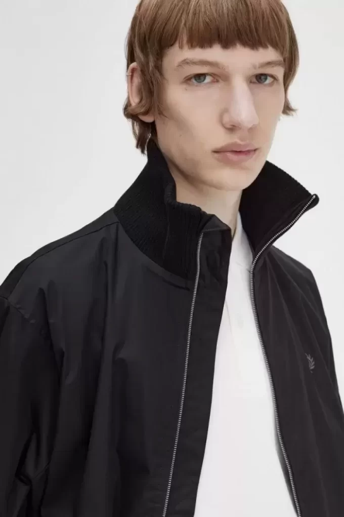 Örme Kaburga Tenis Bombacı Ceketleri Erkek