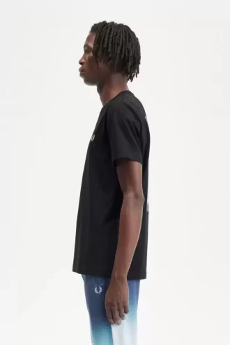 Soyut Grafik Erkek Tişörtü