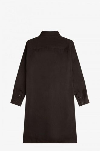 Çıtçıt Detaylı Gömlek Elbise
