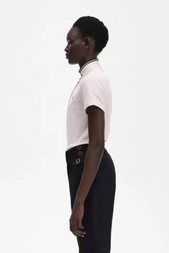 Uçlu Piqué Kadın Polo Tişörtü