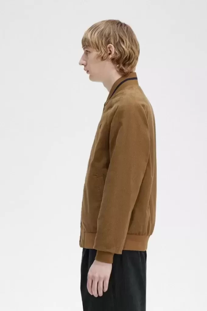 Waffle Cord Tenis Bombacı Erkek Ceketleri