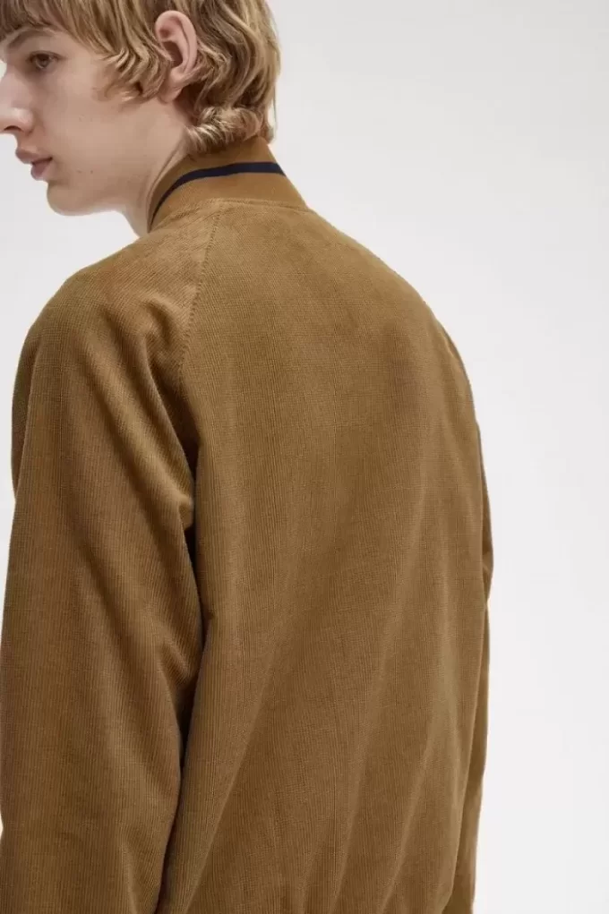 Waffle Cord Tenis Bombacı Erkek Ceketleri